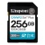 Memóriakártya, SDXC, 256GB, C10/UHS-I/U3/V30, Gen4,KINGSTON "Canvas Go! Plus"